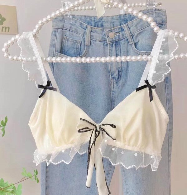 ガーリーソフトブラ&ショーツセット(3色展開)0206NA1223