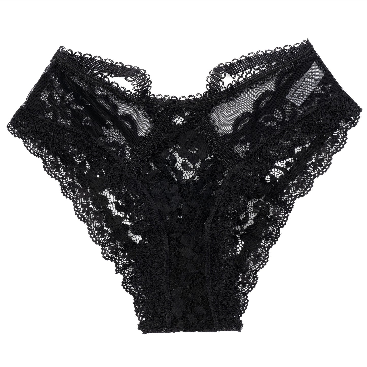 ブラックレースブラ&ショーツセット 0108NA0122