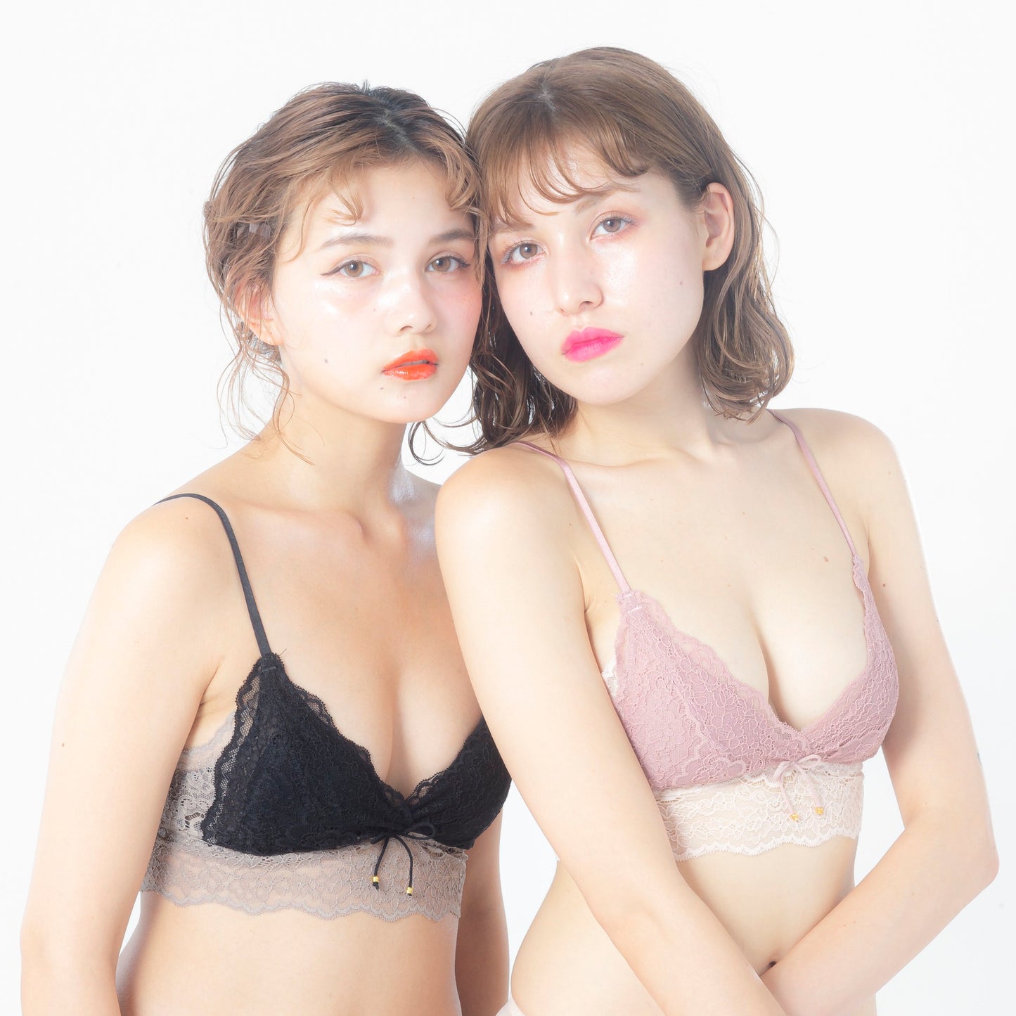 淡色カラーブラ&ショーツセット(全3色)0203NA1221