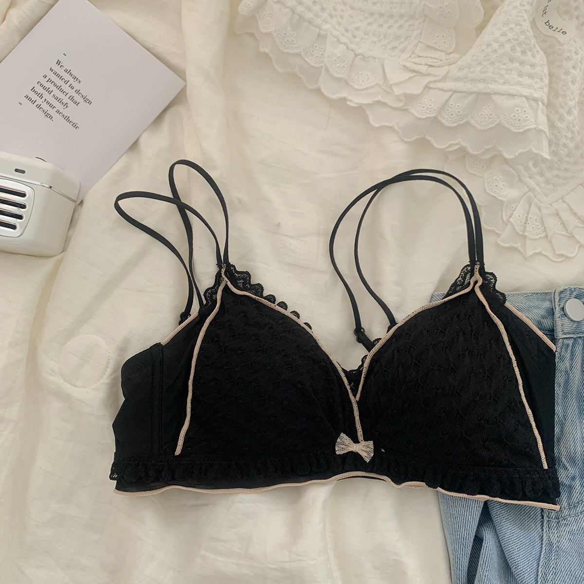 美人パステルブラ&ショーツセット(全4色)0113NA1023